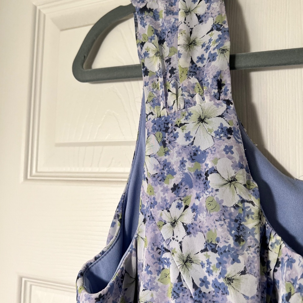 NorthStyle Lavender Floral Dress, NWOT, 22W - Picture 3 of 5